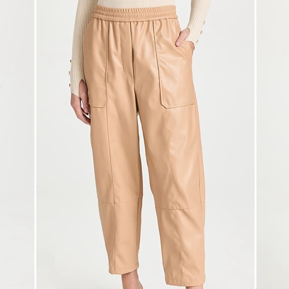 Moving sale Brand New NWT 3.1 Phillip Lim Faux Leather Pull-On Trousers XS - Picture 5 of 6